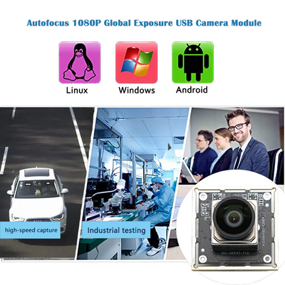 200W 1080P AR0234 Παγκόσμια έκθεση Αυτοσκόπηση USB υψηλής ταχύτητας μονάδα κάμερας στιγμιότυπου