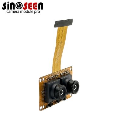 Fixed focus dual lens CMOS USB camera module 1080P full HD 120fps with MJPG YUY2 output for industrial and commercial imaging systems