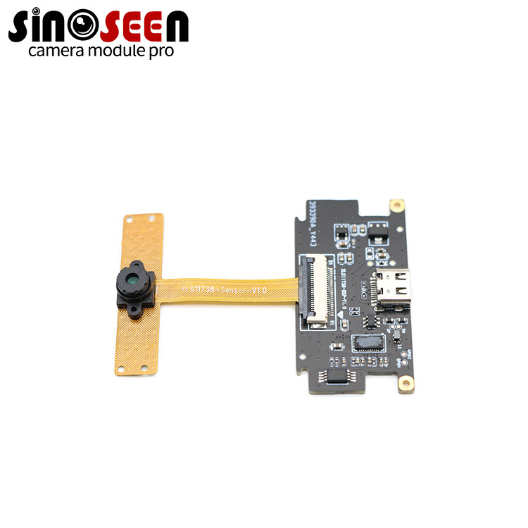 720P OV9281 B&W CMOS σταθερή εστίαση συμπαγή μονάδα κάμερας USB για βιομηχανική σάρωση γραμμικού κώδικα